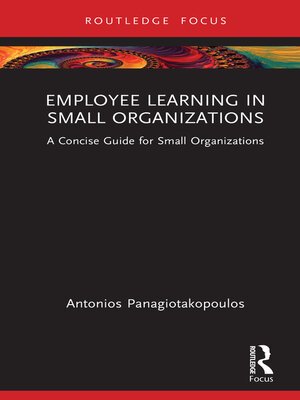 cover image of Employee Learning in Small Organizations